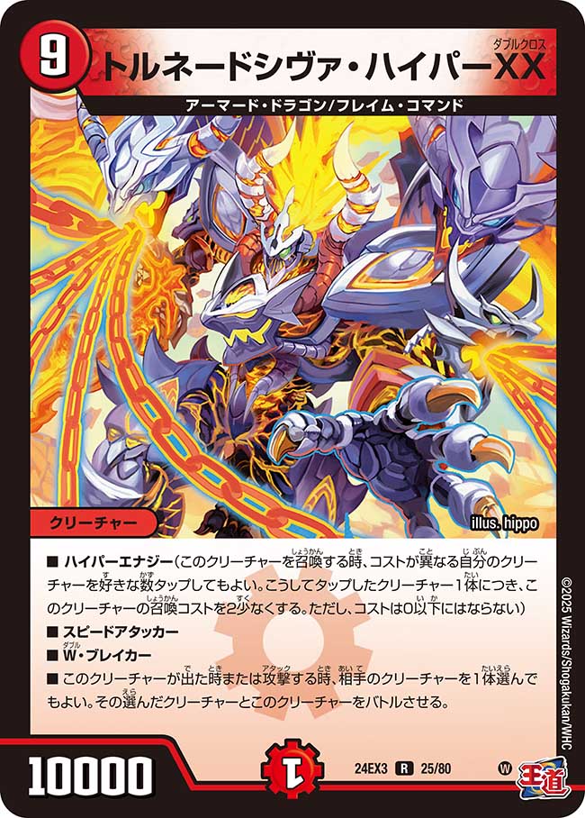 トルネードシヴァ・ハイパーXX(DM24EX3 25/80)