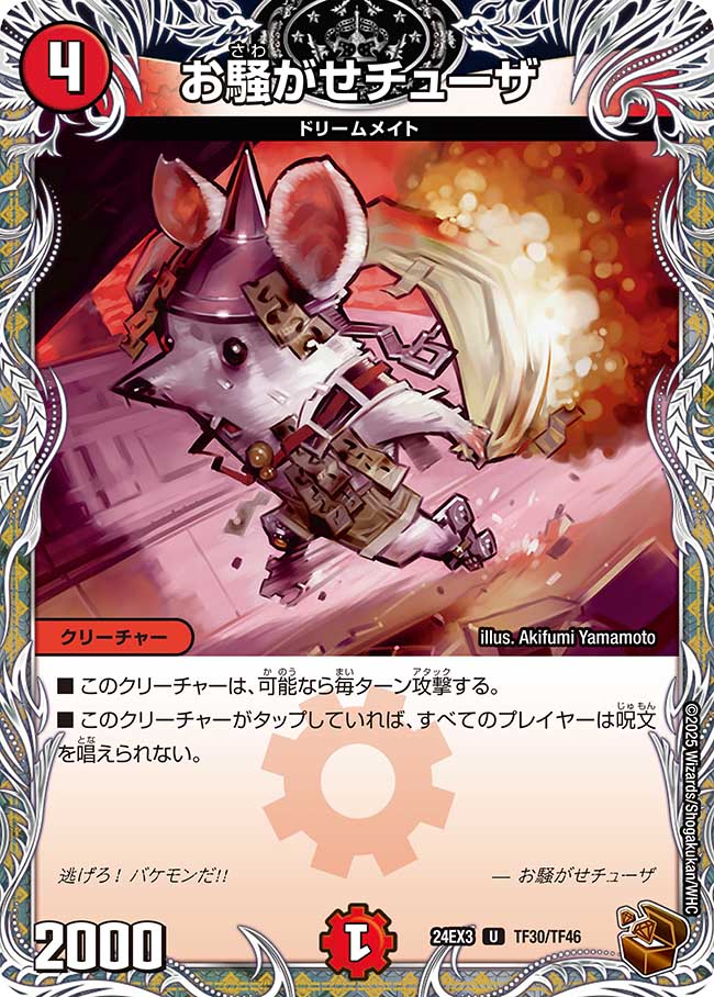 お騒がせチューザ(DM24EX3 TF30/TF46)